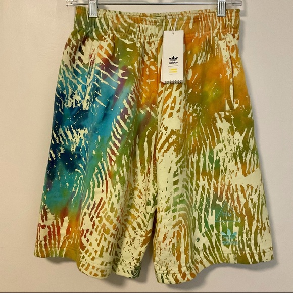 ADIDAS X PHARRELL WILLIAMS HUMAN RACE MMF BASKETBALL T SHIRT& SHORTS SET XS - Picture 8 of 10